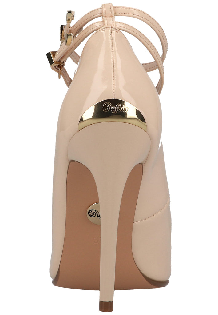 Buffalo Sandalen Lederimitat Beige