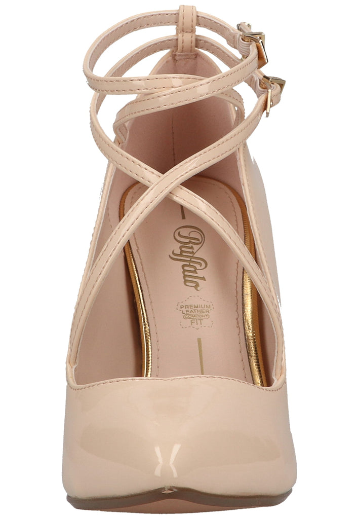 Buffalo Sandalen Lederimitat Beige