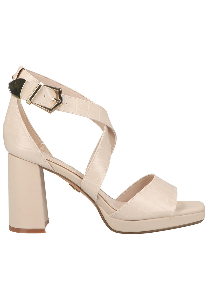 Buffalo Sandalen Lederimitat Beige