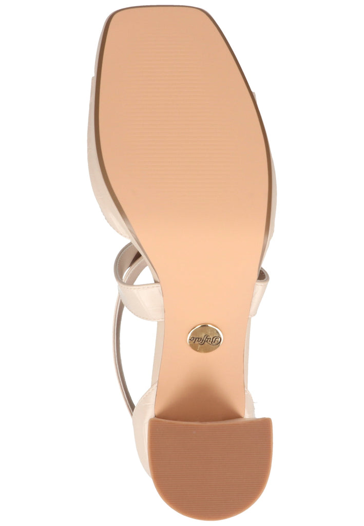 Buffalo Sandalen Lederimitat Beige