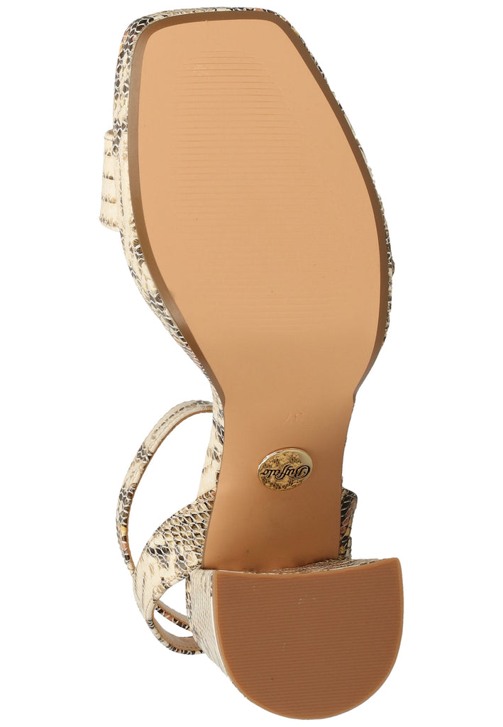 Buffalo Sandalen Lederimitat Beige