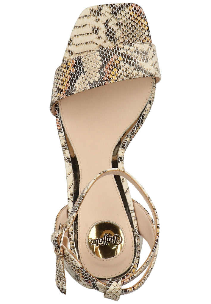 Buffalo Sandalen Lederimitat Beige