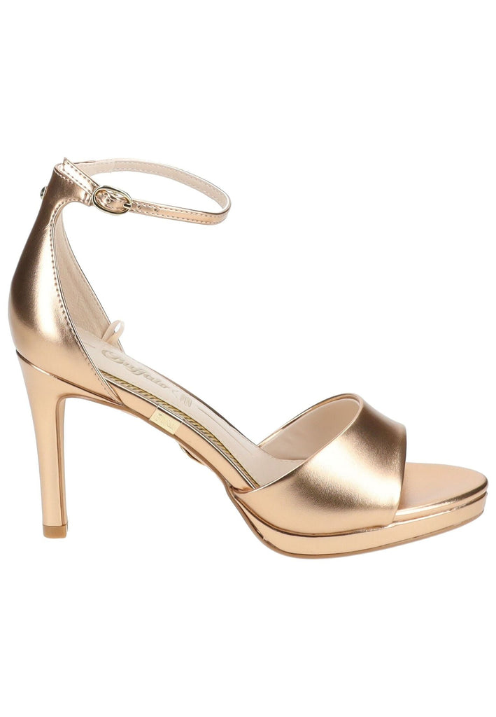 Buffalo Sandalen Lederimitat Champagne