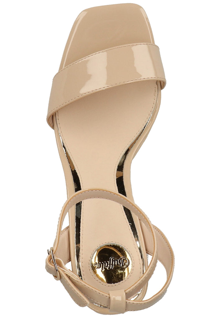 Buffalo Sandalen Lederimitat Nude