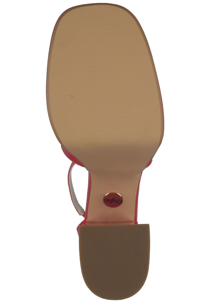 Buffalo Sandalen Lederimitat Pink