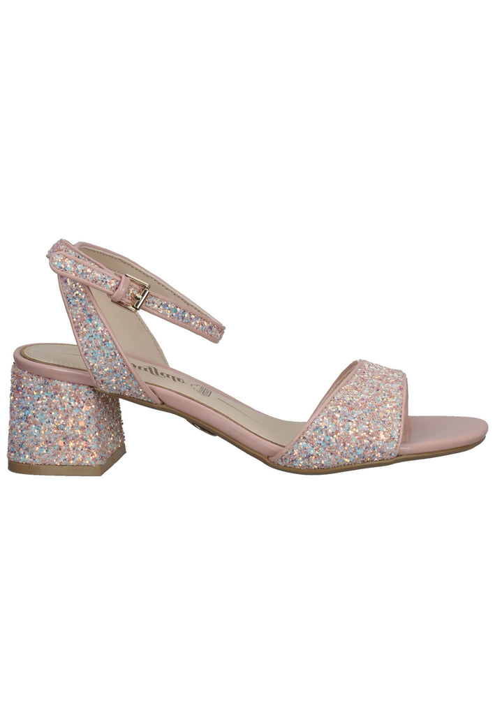 Buffalo Sandalen Lederimitat Pink