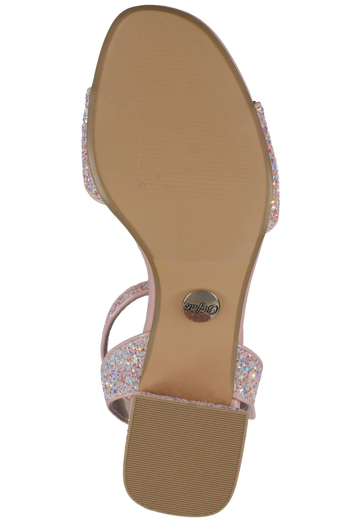 Buffalo Sandalen Lederimitat Pink
