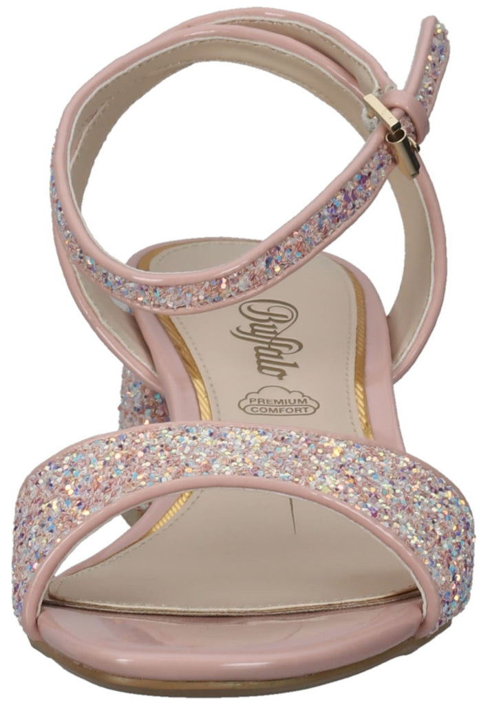 Buffalo Sandalen Lederimitat Pink