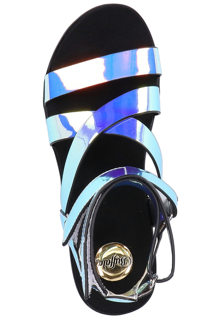 Buffalo Sandalen Lederimitat Rainbow