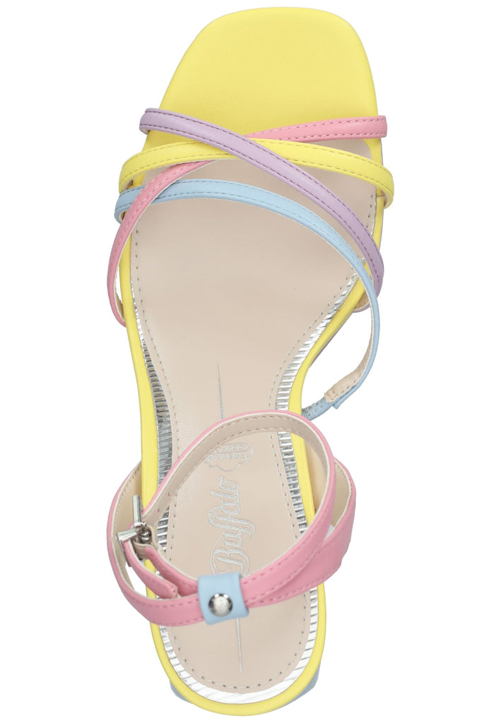 Buffalo Sandalen Lederimitat Rosa