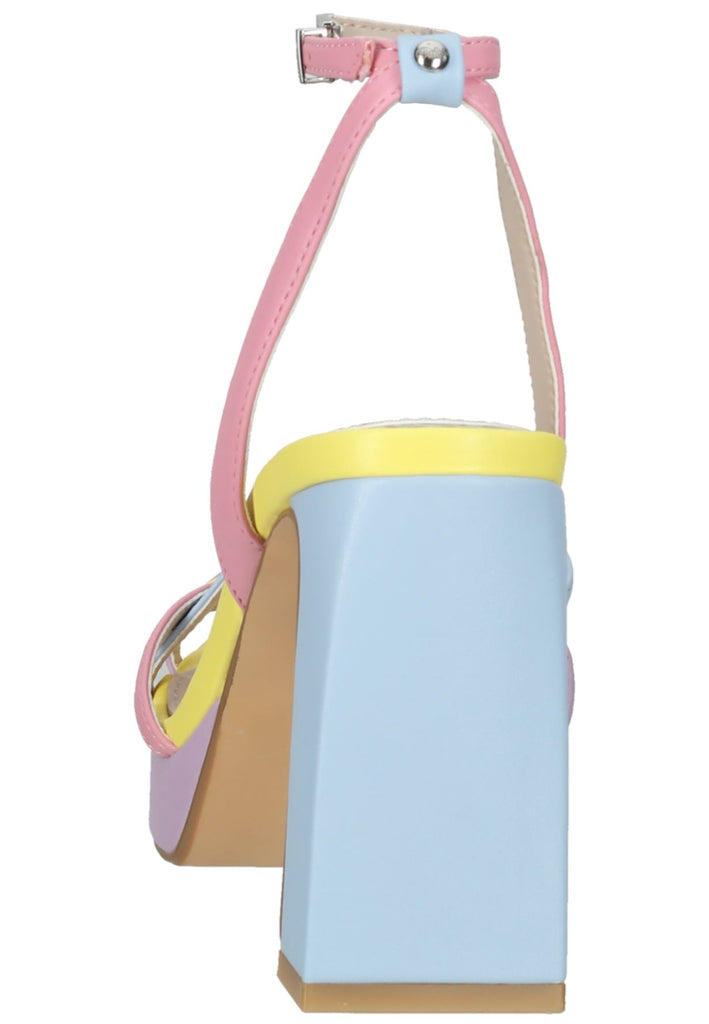 Buffalo Sandalen Lederimitat Rosa