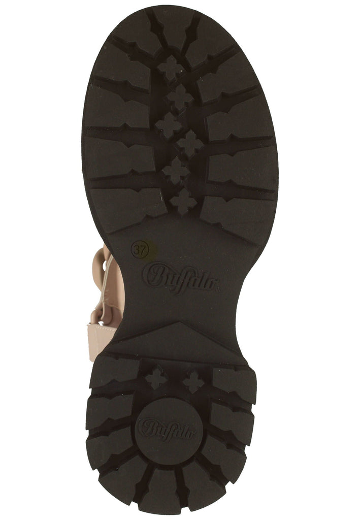 Buffalo Sandalen Lederimitat Rose