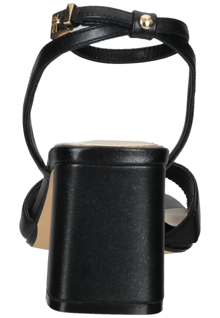 Buffalo Sandalen Lederimitat Schwarz