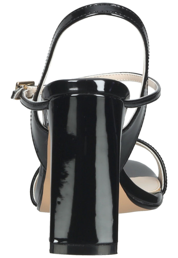 Buffalo Sandalen Lederimitat Schwarz