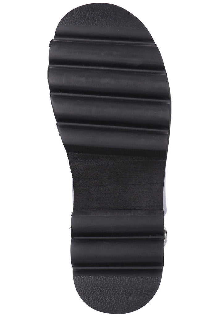 Buffalo Sandalen Lederimitat Silber