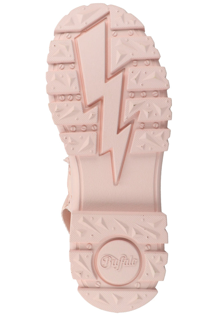 Buffalo Sandalen Lederimitat/Textil Rose