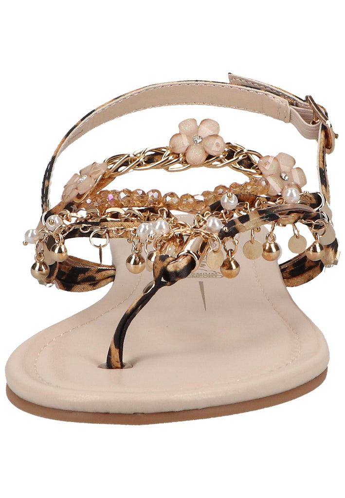 Buffalo Sandalen Lederimitat/Textil Tan