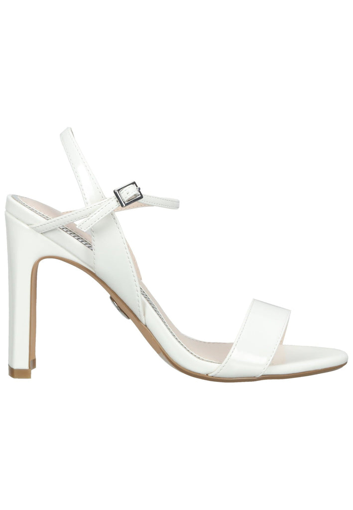 Buffalo Sandalen Lederimitat Weiß