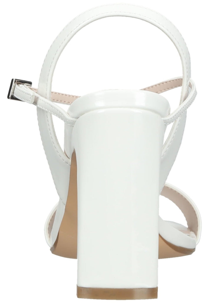 Buffalo Sandalen Lederimitat Weiß