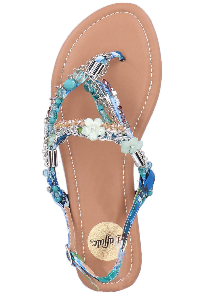 Buffalo Sandalen Textil Blau