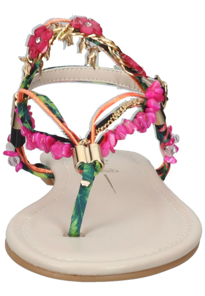 Buffalo Sandalen Textil Fuchsia