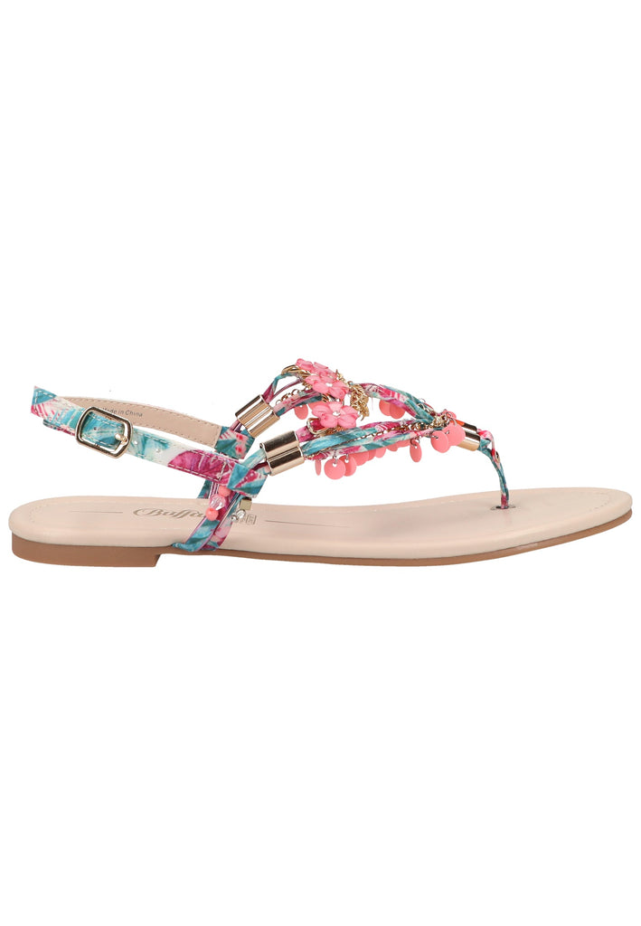 Buffalo Sandalen Textil Pink