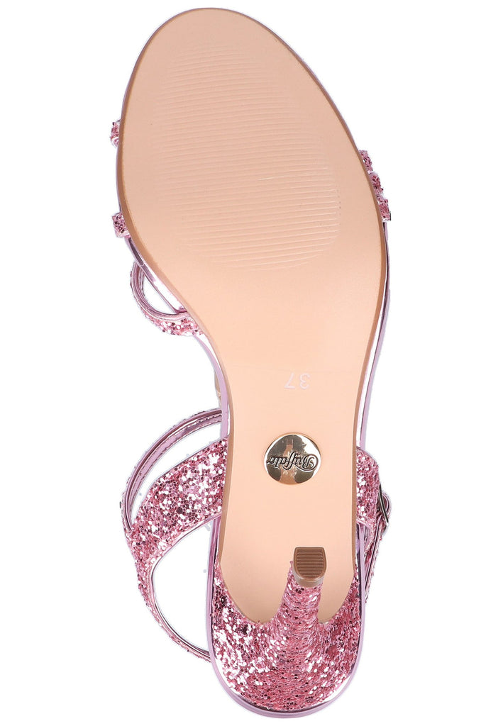 Buffalo Sandalen Textil Pink