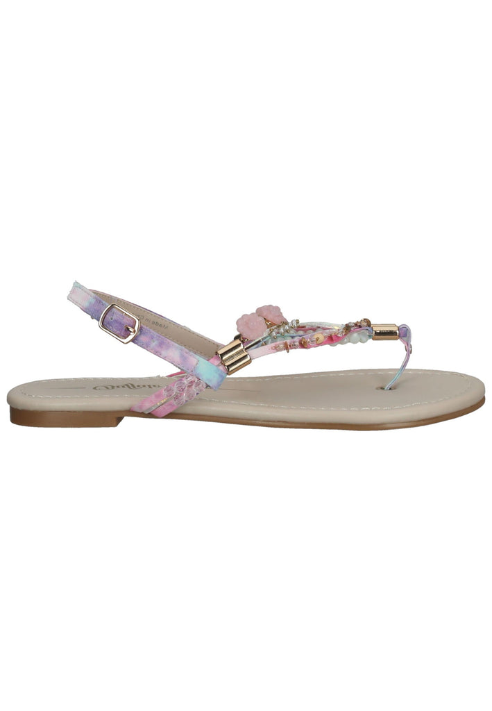 Buffalo Sandalen Textil Rose