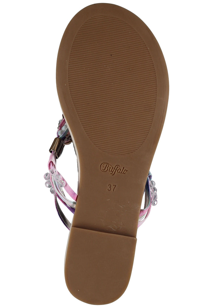 Buffalo Sandalen Textil Rose