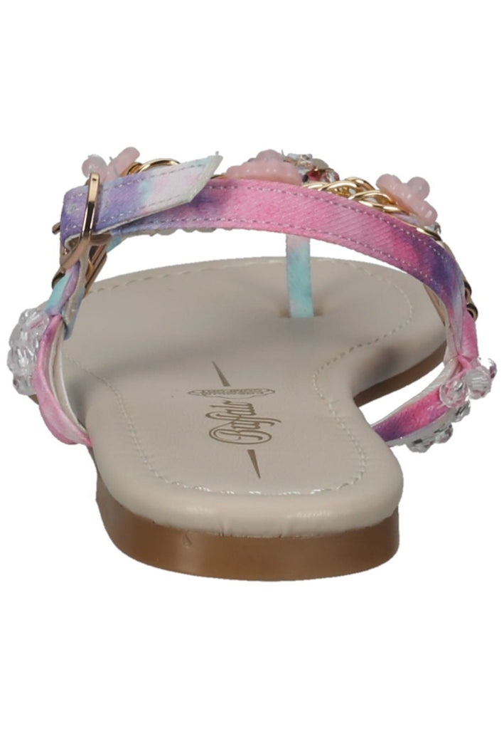 Buffalo Sandalen Textil Rose