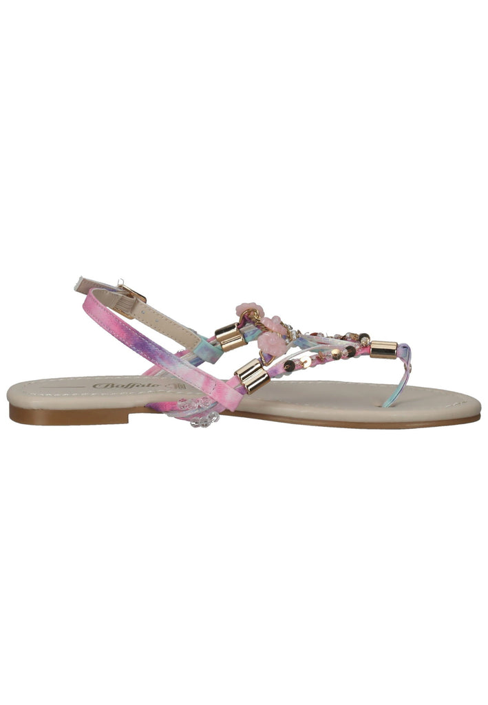 Buffalo Sandalen Textil Rose