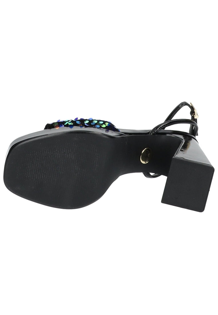 Buffalo Sandalen Textil Schwarz Multi