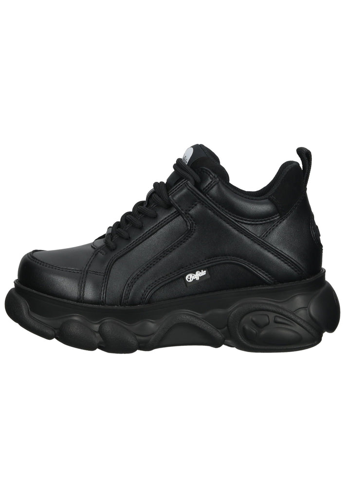 Sneaker Buffalo Sneaker Lederimitat Schwarz