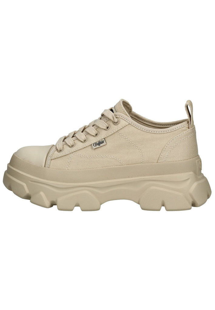 Sneaker Buffalo Sneaker Lederimitat/Textil Cream