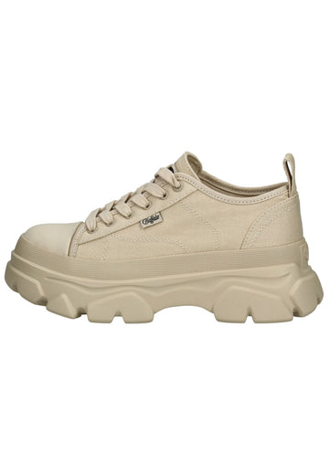 Sneaker Buffalo Sneaker Lederimitat/Textil Cream
