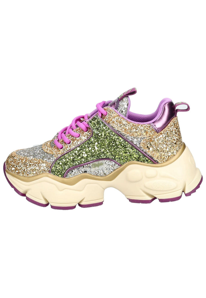 Sneaker Buffalo Sneaker Lederimitat/Textil Gold