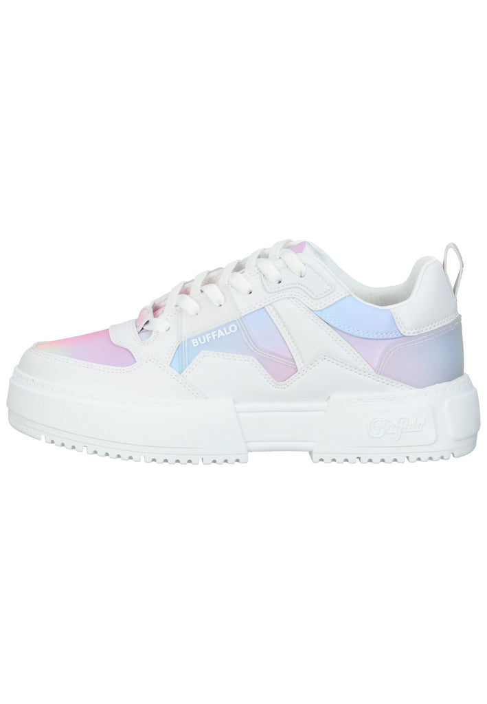 Sneaker Buffalo Sneaker Lederimitat/Textil Weiß Kombi