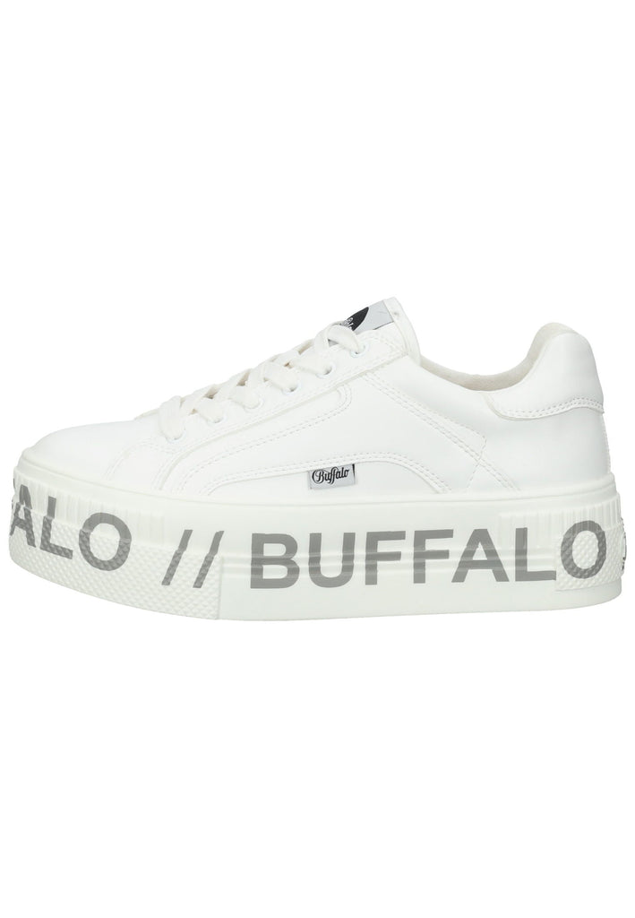 Sneaker Buffalo Sneaker Lederimitat Weiß
