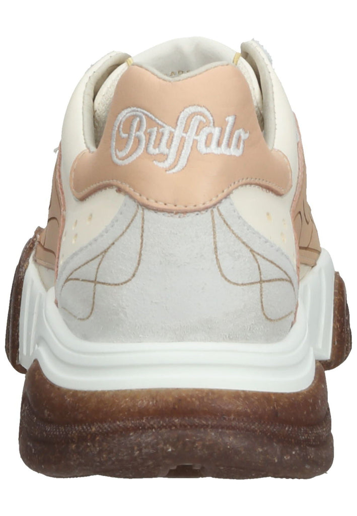 Buffalo Sneaker Leder Weiß/Beige