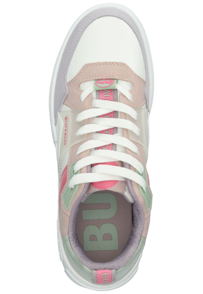 Buffalo Sneaker Lederimitat Grün/Kombi