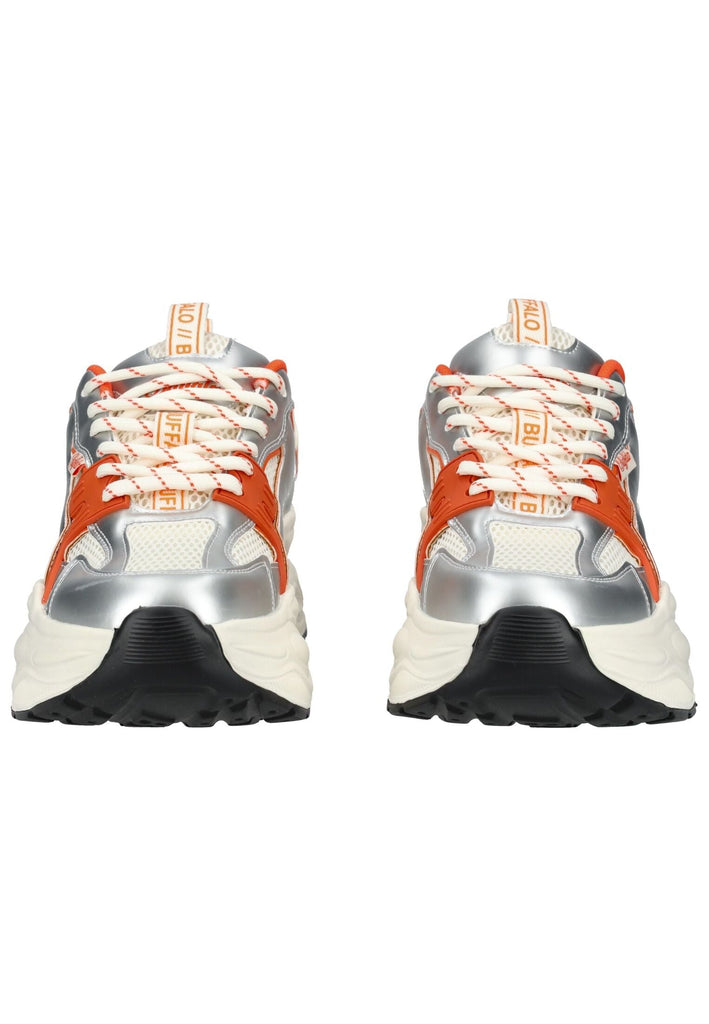 Buffalo Sneaker Lederimitat/Mesh Beige/Orange