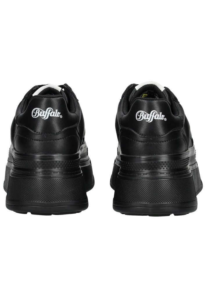 Buffalo Sneaker Lederimitat Schwarz
