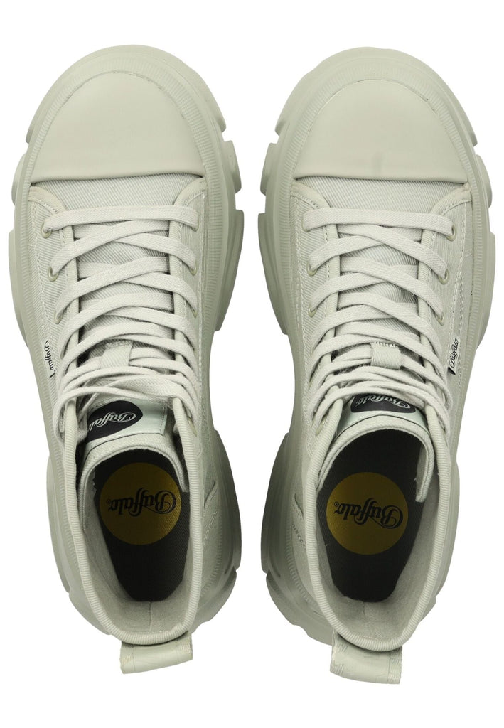 Buffalo Sneaker Lederimitat/Textil Grün