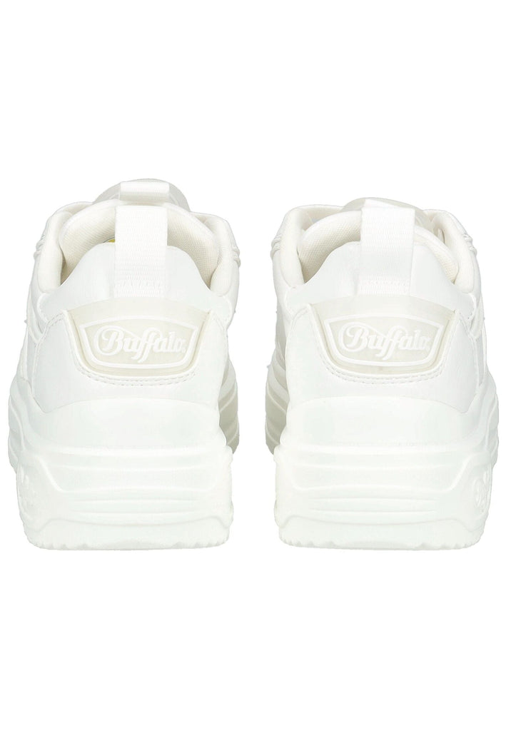 Buffalo Sneaker Lederimitat/Textil Weiß