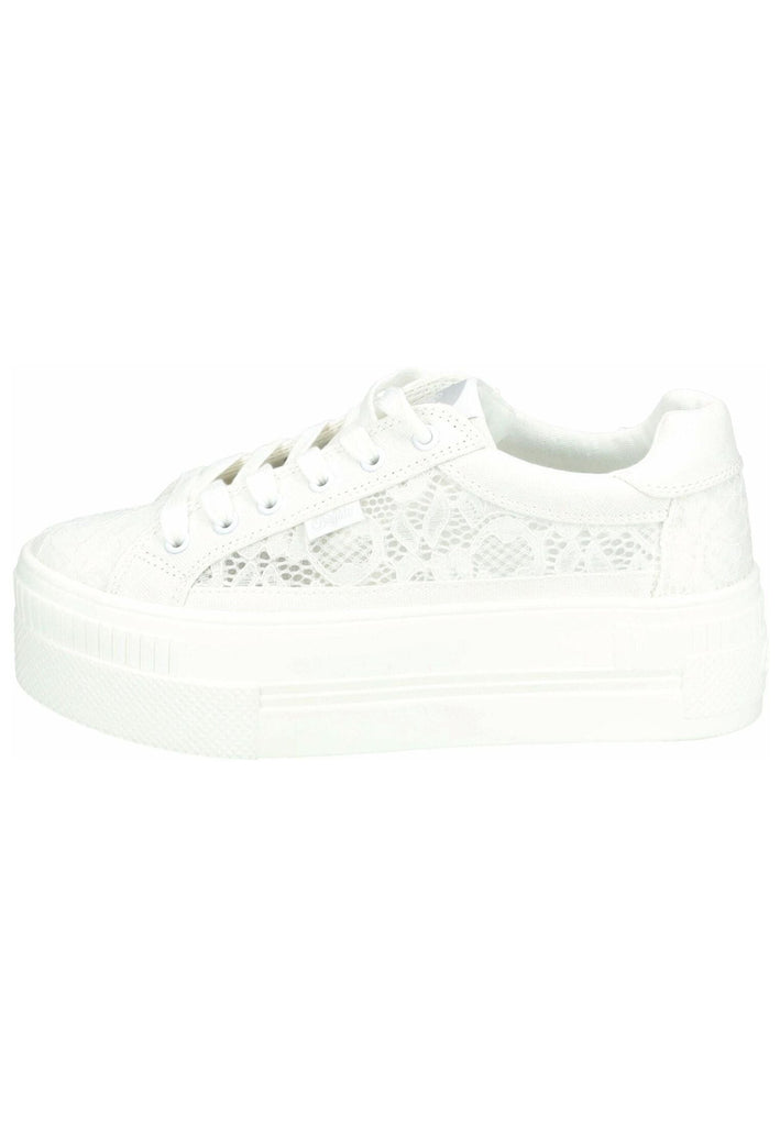 Buffalo Sneaker Textil Weiß