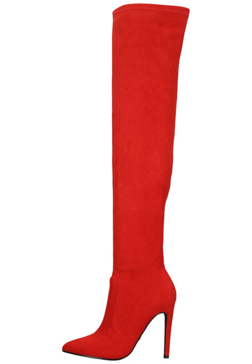 Stiefel Buffalo Stiefel Textil Rot
