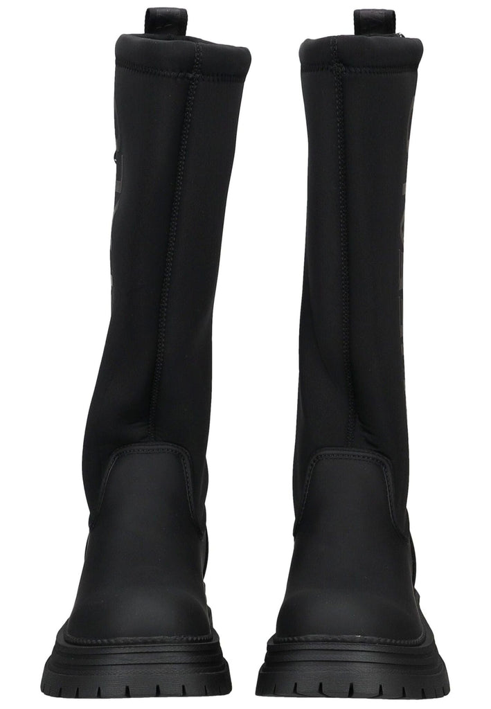 Buffalo Stiefel Lederimitat/Textil Schwarz