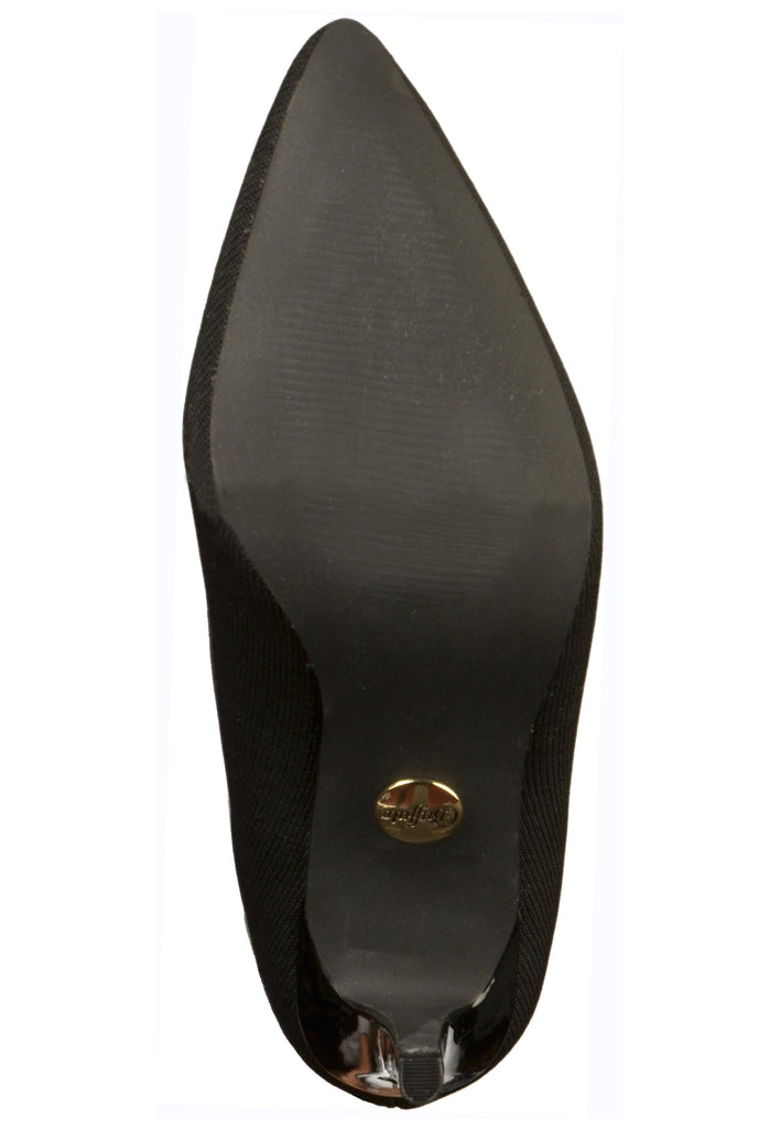 Buffalo Stiefel Textil Schwarz