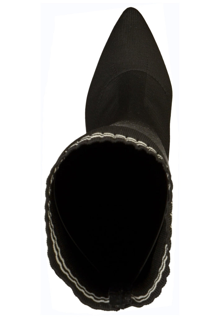 Buffalo Stiefel Textil Schwarz