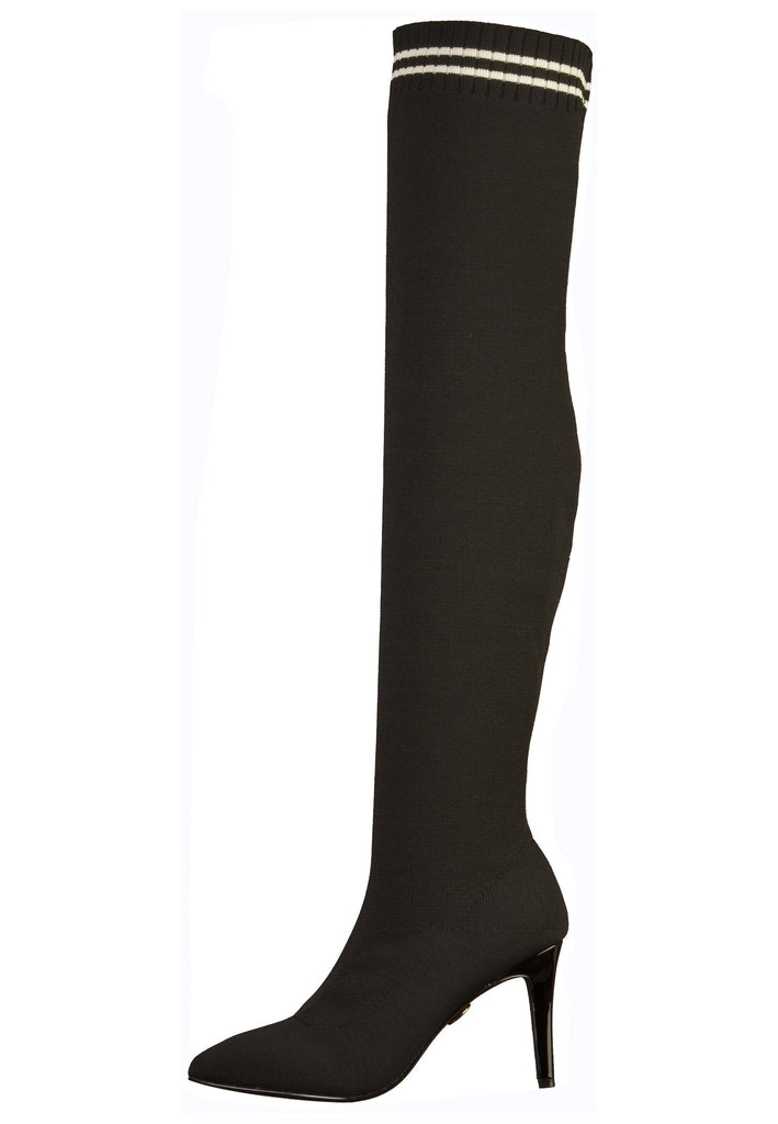 Buffalo Stiefel Textil Schwarz